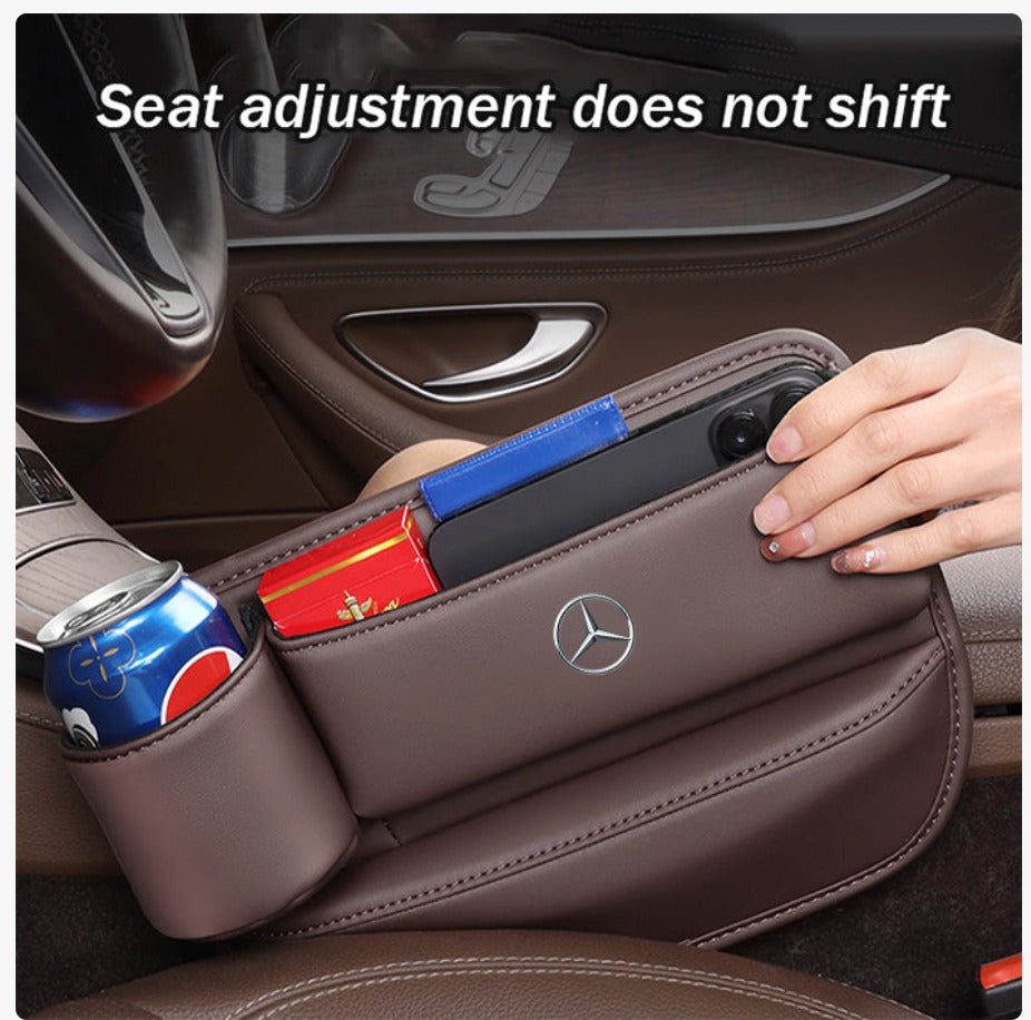 🚘Car Leather Cup Holder Gap Bag💖